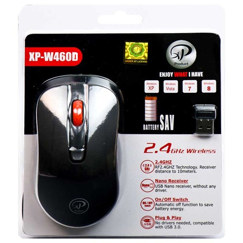 موس بیسیم اکس پی XP-W460D 
