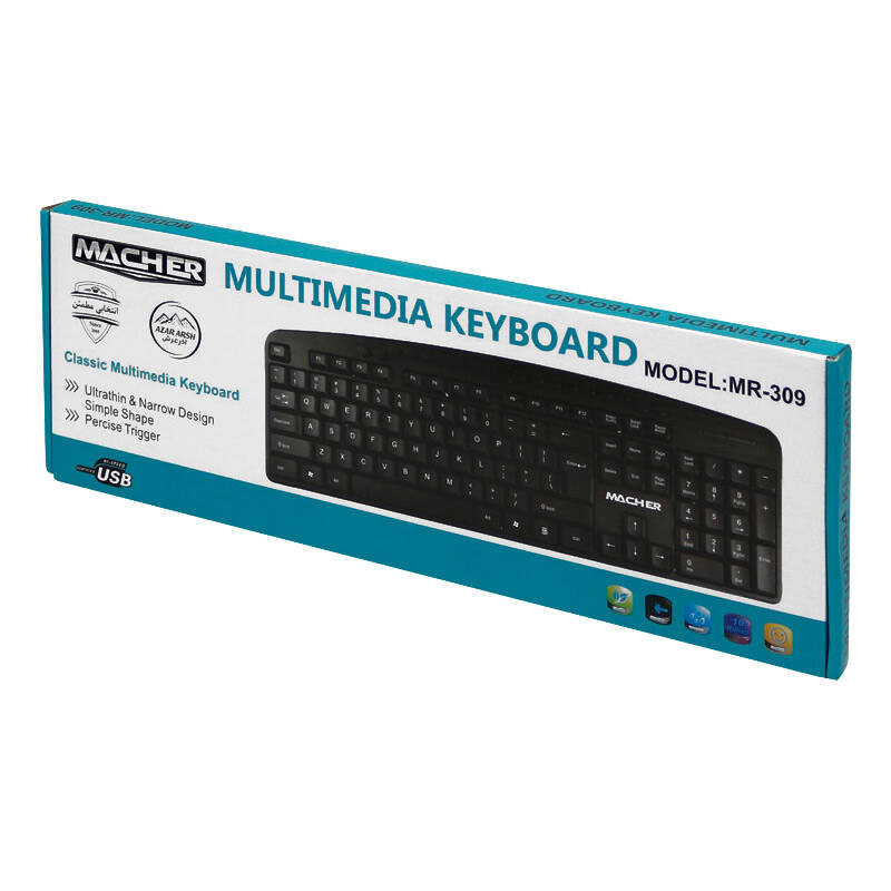 کیبرد سیم دار مچر Macher MR-309