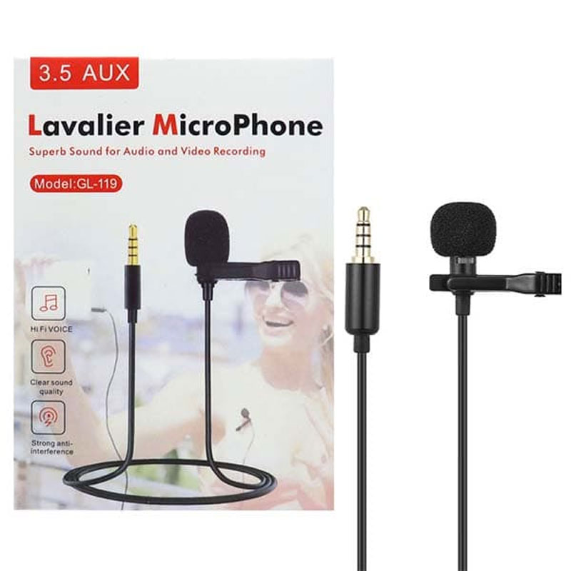 میکروفون یقه ای LAVALIER JL-119
