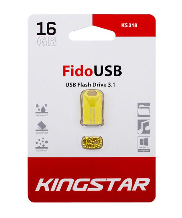 فلش کینگ استار 16 گیگا بایت KINGSTAR KS318 USB 3.1 16G