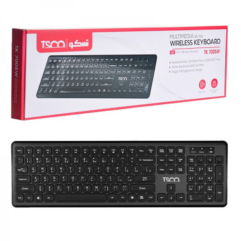 کیبرد بیسیم تسکو TSCO TK 7005W