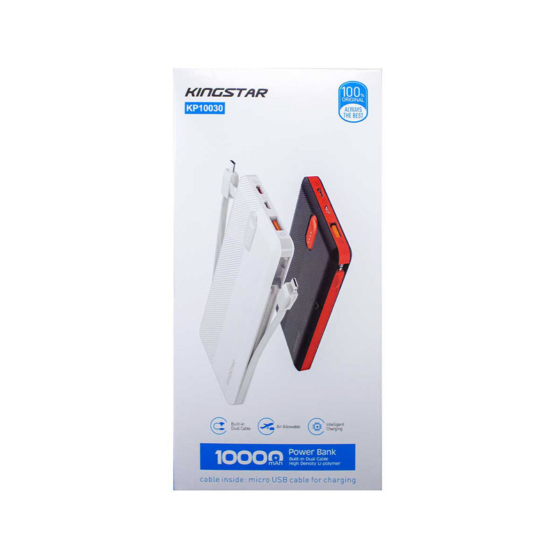 پاوربانک کینگ استار KINGSTAR KP10030 ظرفیت 10000
