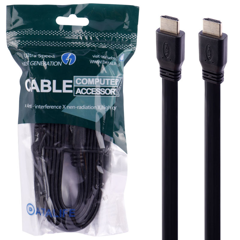 کابل HDMI فلت دیتالایف HDMI DATALIFE 1.5M