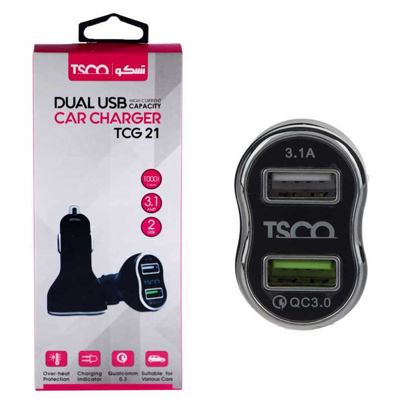 شارژر فندکی تسکو TSCO TCG 21