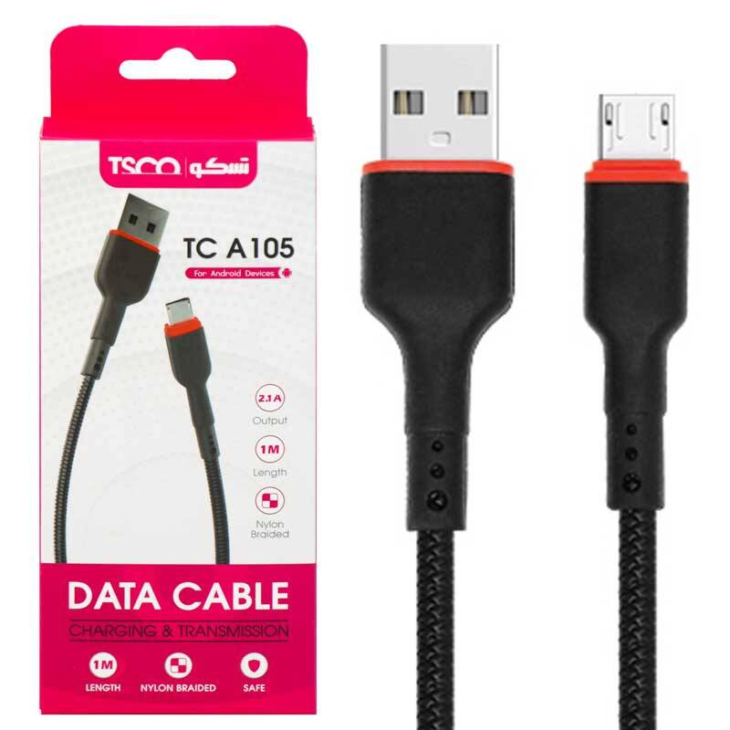 کابل شارژ میکرو تسکو TSCO TC A105 1M