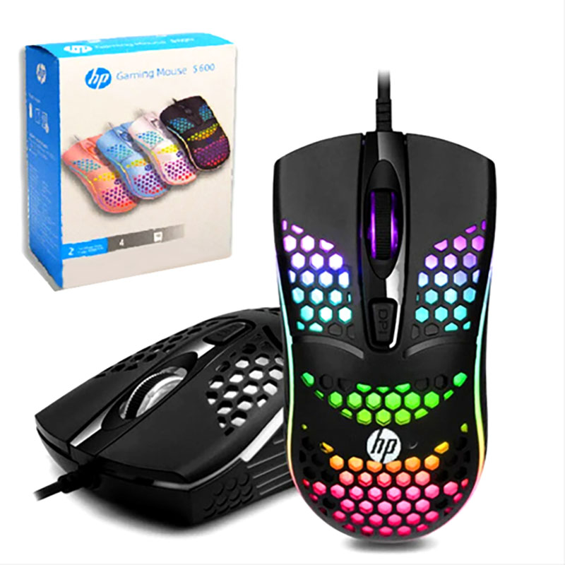 موس سیم دار اچ پی HP S600