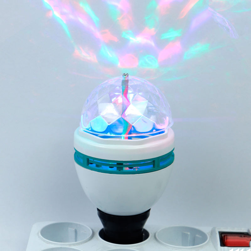 لامپ رقص نور گردان Rotating Lamp 3W E27