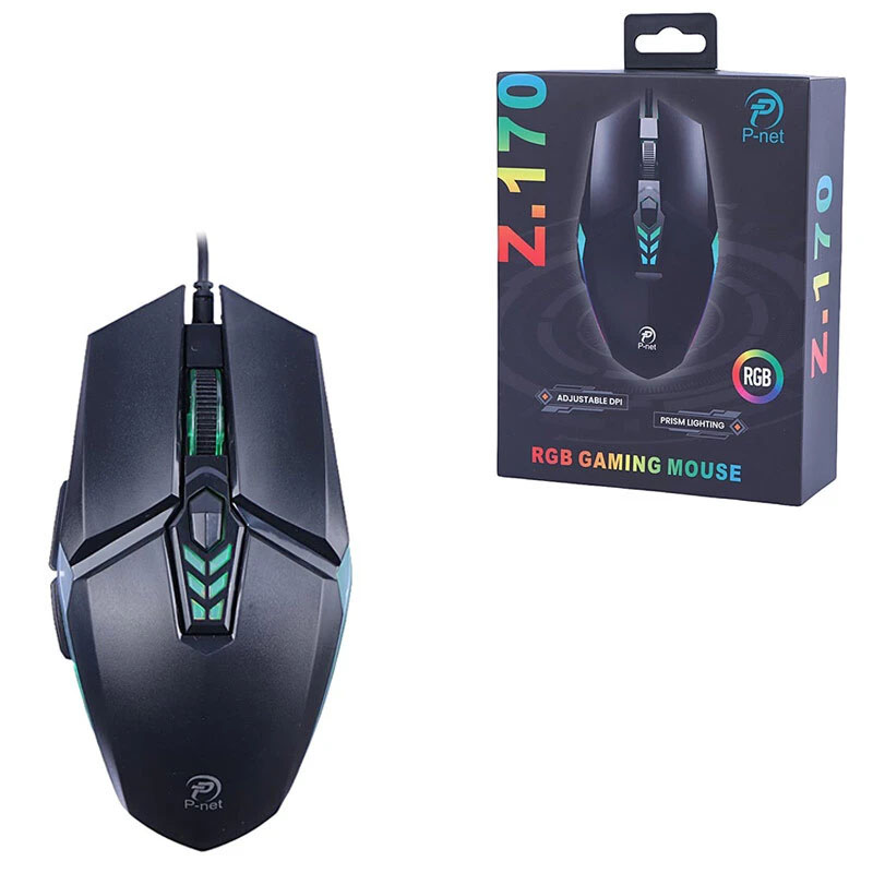 موس سیم دار گیمینگ پی نت P-NET Z.170