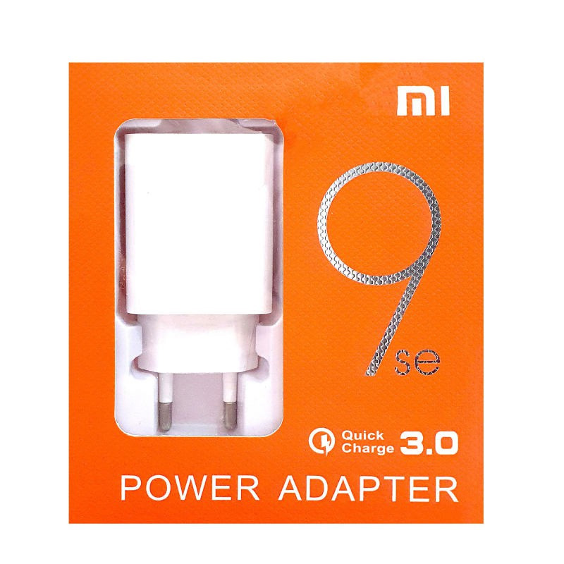 شارژر دیواری فست شیائومی MI 9SE + کابل TYPE C