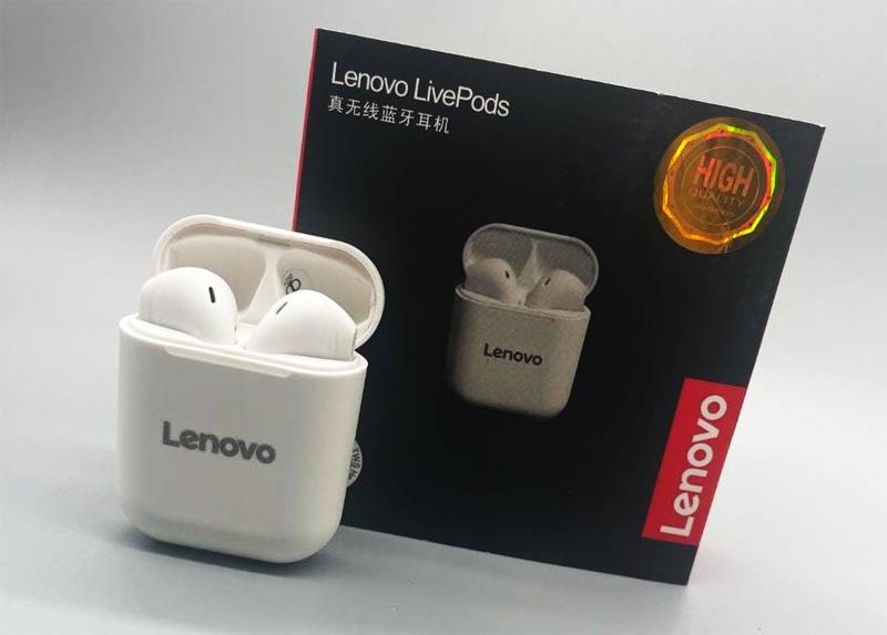 هندزفری بیسیم دو گوش طرح ایرباد LENOVO LP2S
