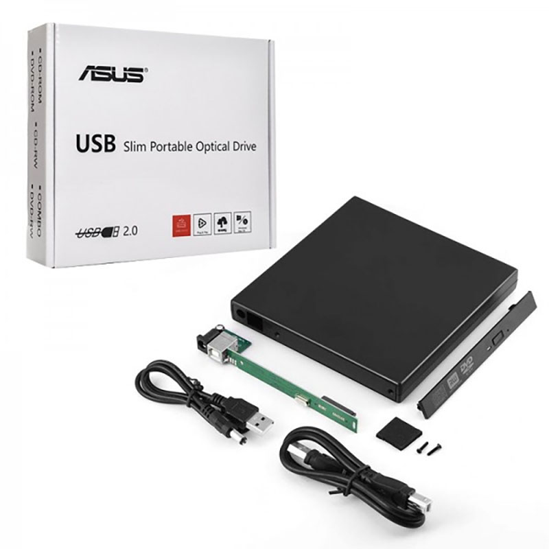 باکس دی وی دی رایتر ASUS 12.7 USB:2.0