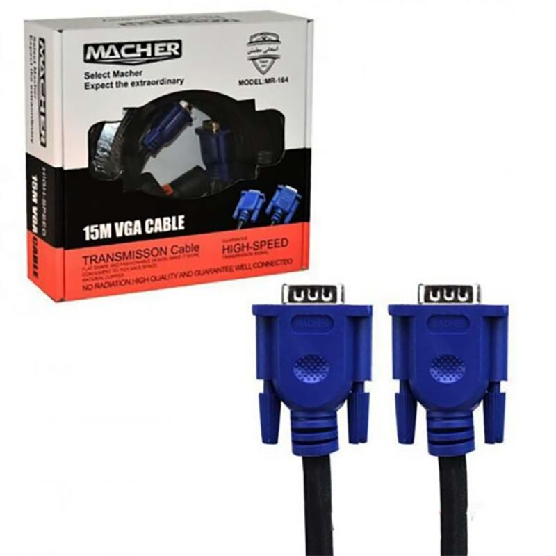 کابل VGA MACHER MR-164 15M