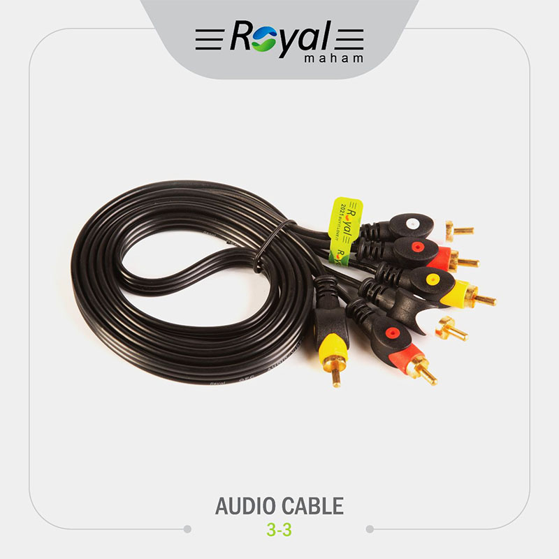 کابل 3 به 3 رویال ROYAL 1.5M