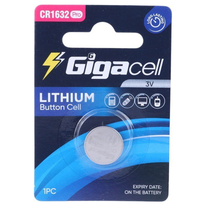باتری سکه ای Gigacell CR1632