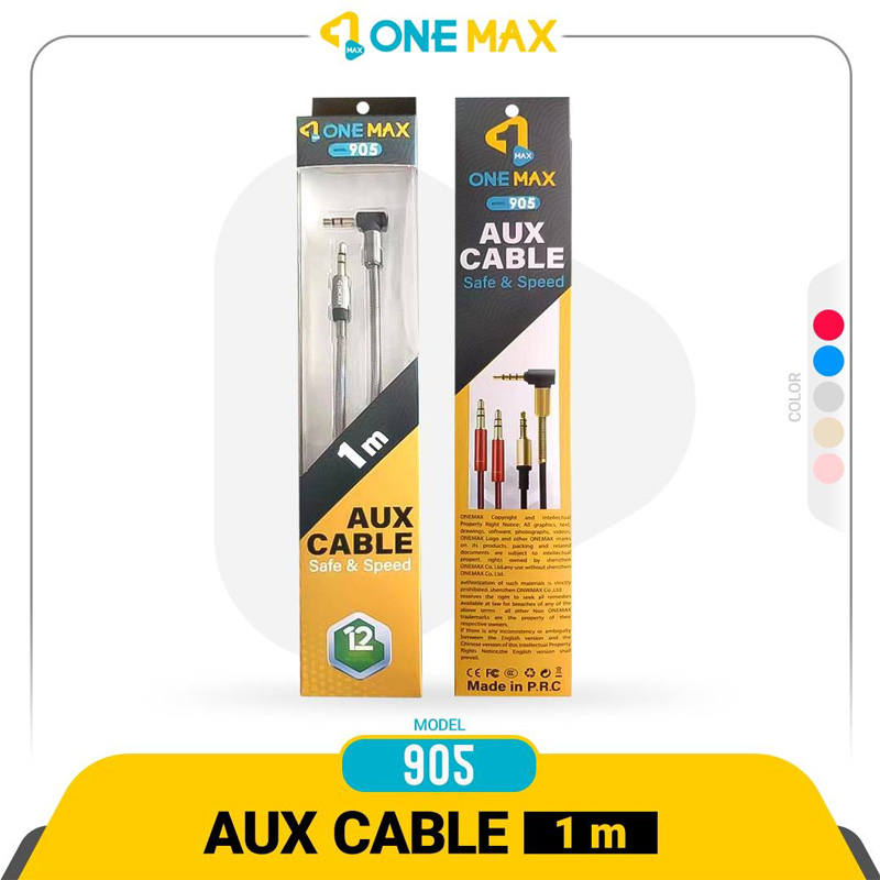 کابل صدا 1 به 1 وان مکس AUX ONEMAX 905 1M