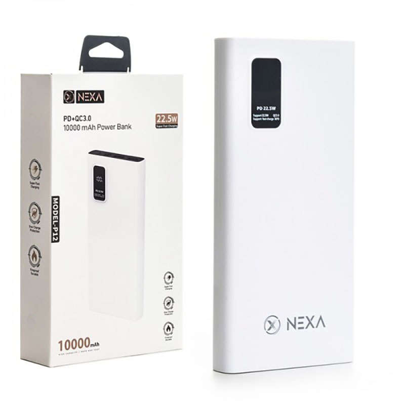 پاوربانک نکسا NEXA P12 ظرفیت 10000