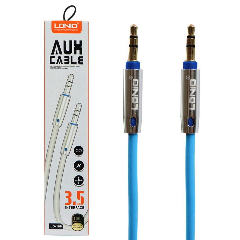 کابل صدا 1 به 1 الدینیو AUX LDNIO LD-100 1M