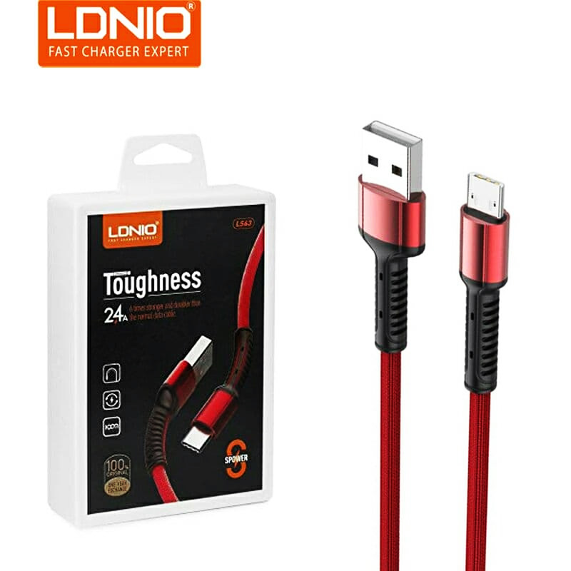 کابل شارژ میکرو الدینیو LDNIO LS63 1M