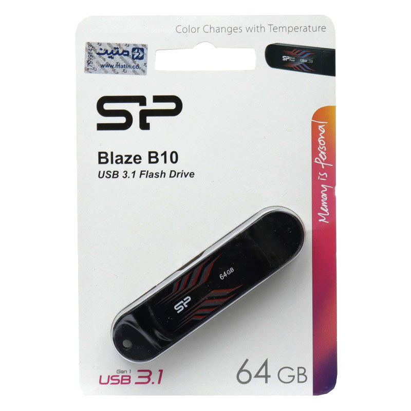 فلش 64گیگ سيليکون پاور USB 3.1 مدل SP Blaze B10
