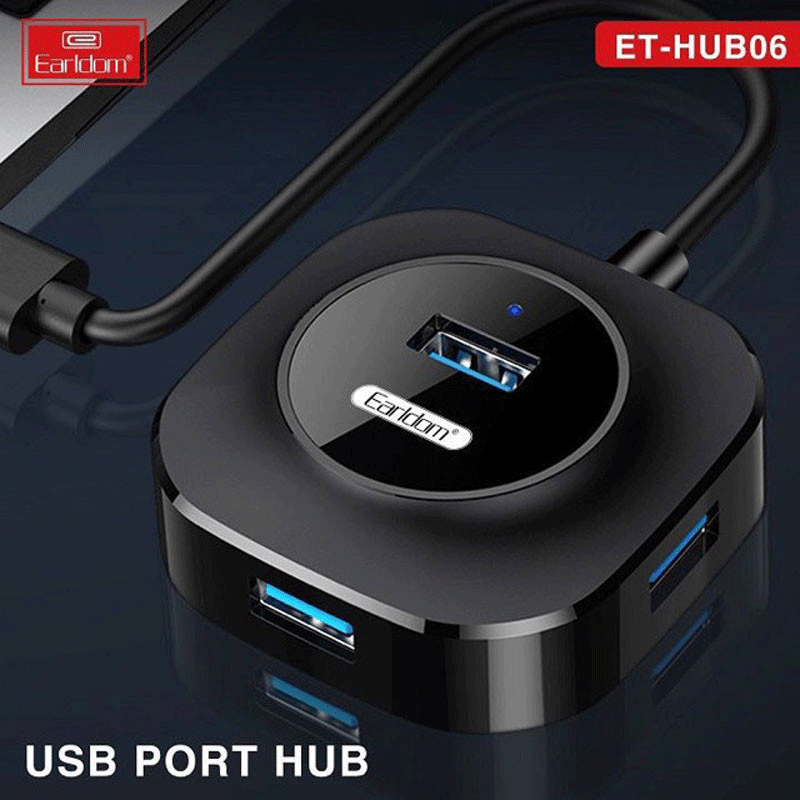 هاب 4 پورت ارلدوم EARLDOM ET-HUB06
