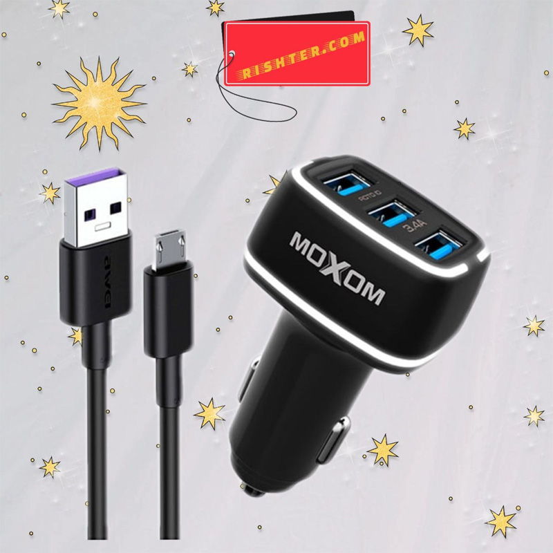 شارژر فندکی موکسوم MOXOM MX-VC01