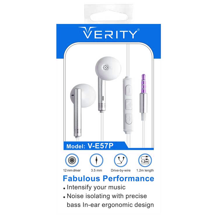 هندزفری وریتی VERITY V-E57