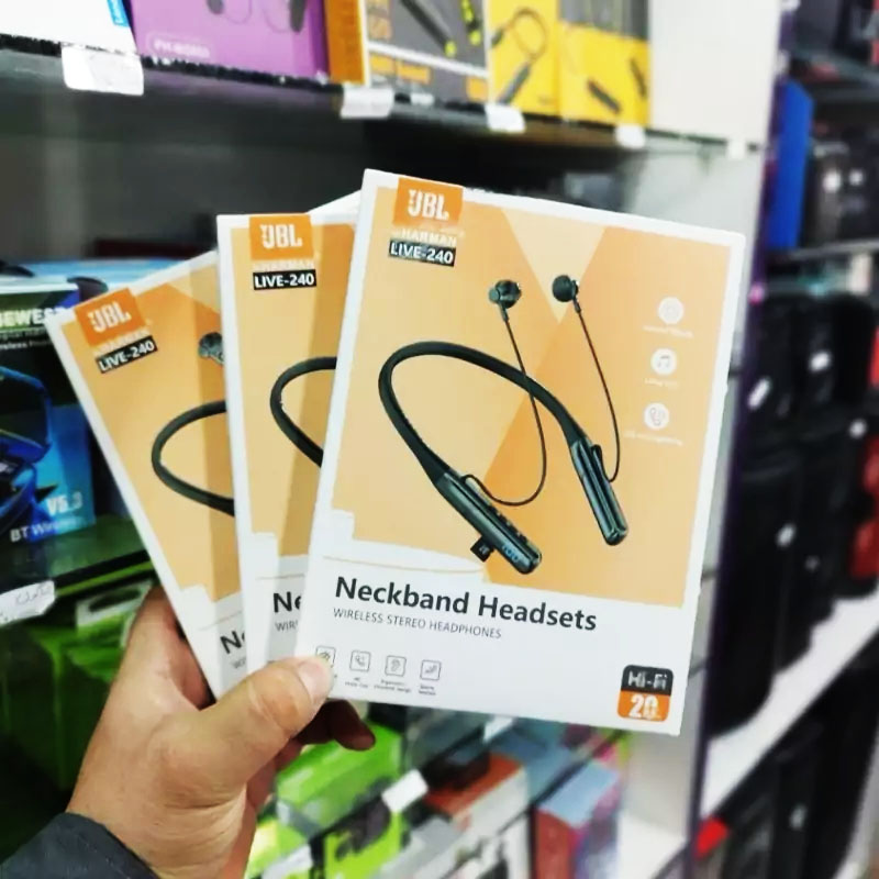 هدفون گردنی جی بی ال JBL LIVE-240