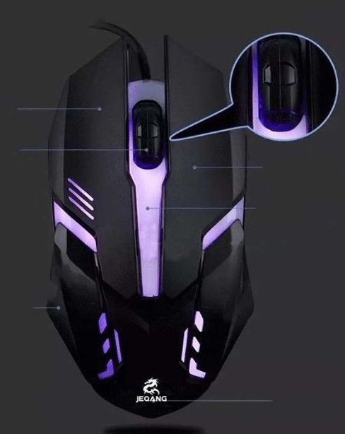 موس سیم دار گیمینگ JEQANG JM-318