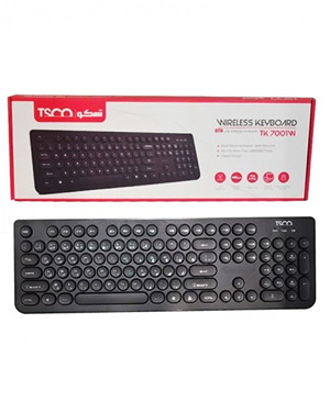  کیبورد بیسیم تسکو  7001W
