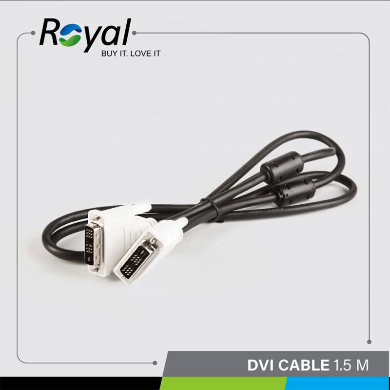 کابل DVI 1.5M - پک سلفونی ( DVI-D Single link )