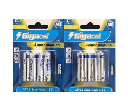 باتری قلم GIGACELL SUPER ALKALINE - پک 4 عددی