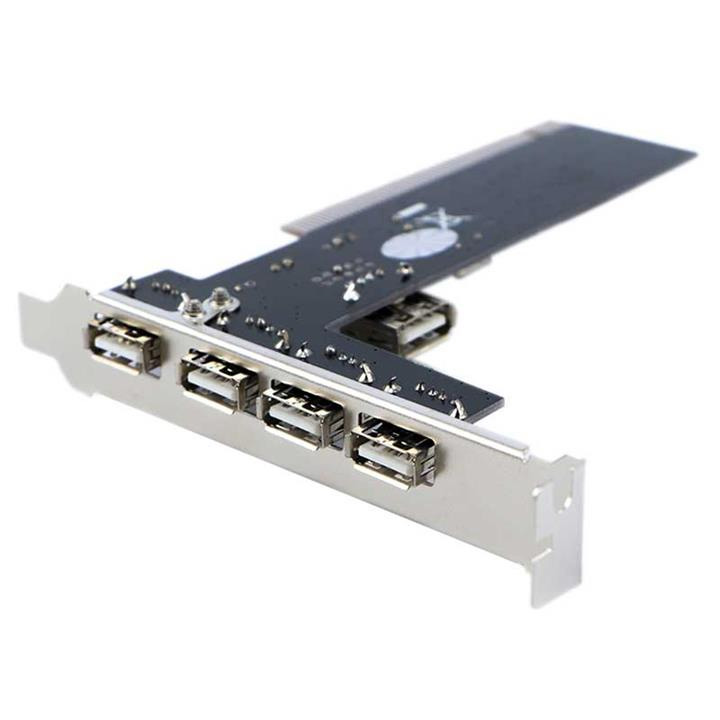  کارت اینترنال Royal RP-201 PCI USB2.0 4Port 