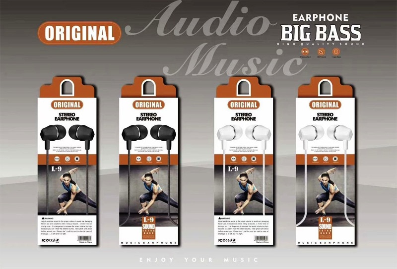 هندزفری STEREO EARPHONE L-9