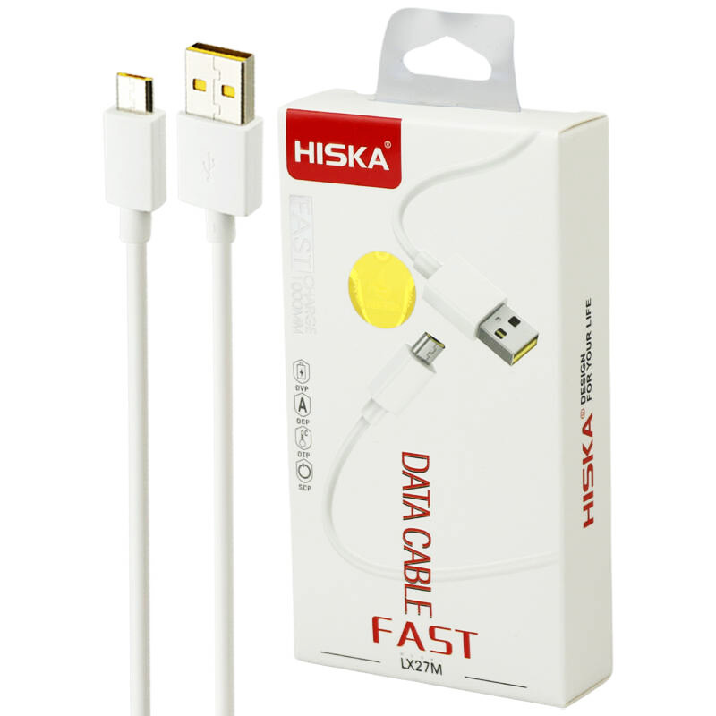 کابل شارژ میکرو HISKA LX27 1M
