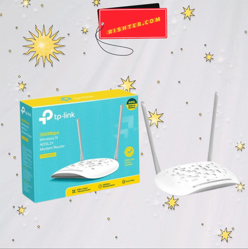مودم TP LINK TD-W8961N - گارانتی تست هفت روزه