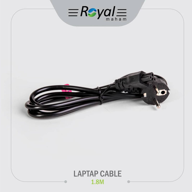 کابل برق لپ تاپ رویال ROYAL 1.8M