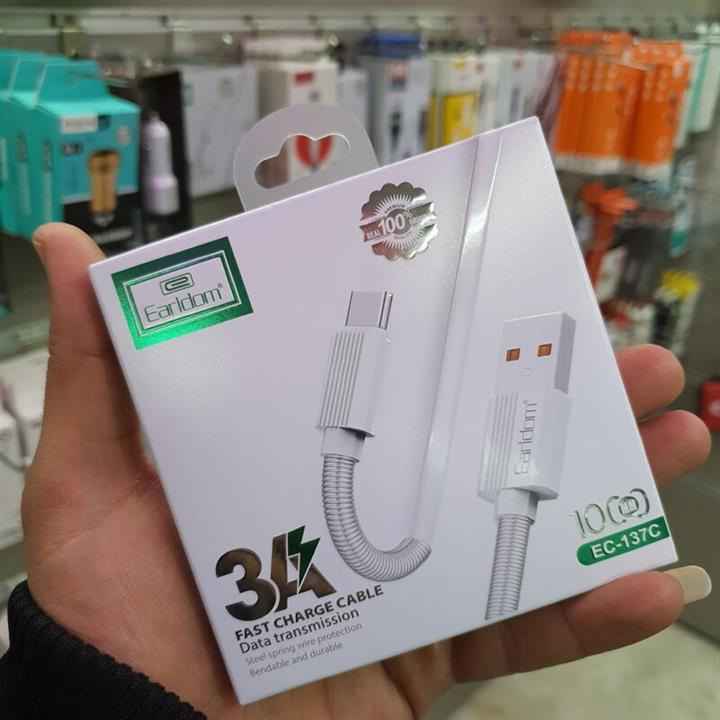 کابل شارژ EARLDOM EC-137C 1M TYPE C