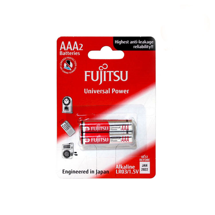 باتری نیم قلم FUJITSU ALKALINE