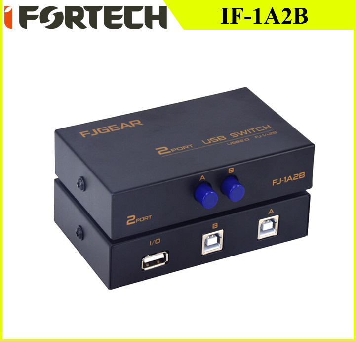 سوئیچ پرینتر دو پورت دستی آی فورت IFORTECH 1A2B