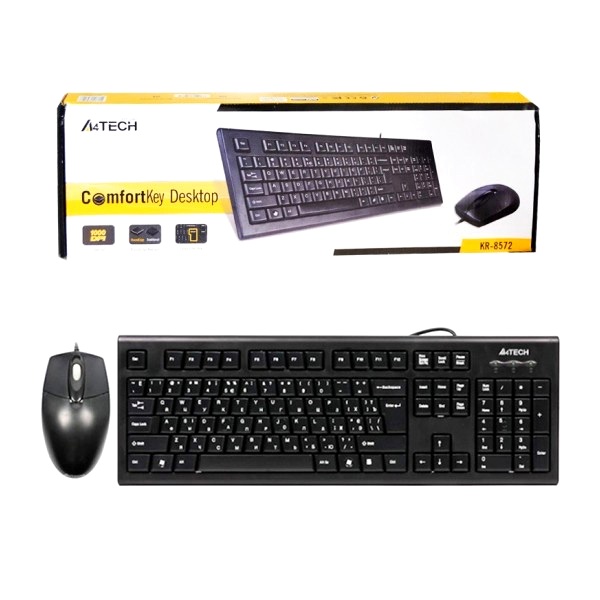 کیبرد و موس سیمی A4TECH KR-8572