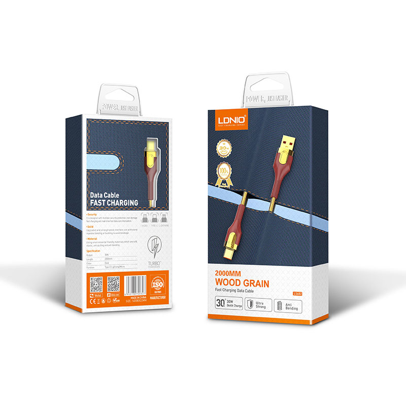 کابل شارژ IPHON الدینیو LDNIO LS682 2M