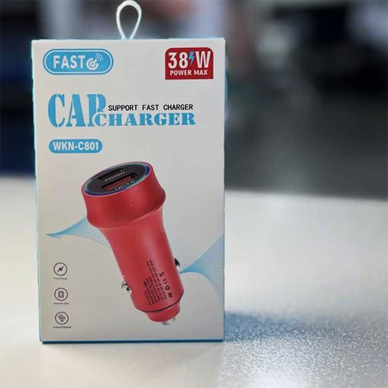 شارژر فندکی WKN-C801 38W