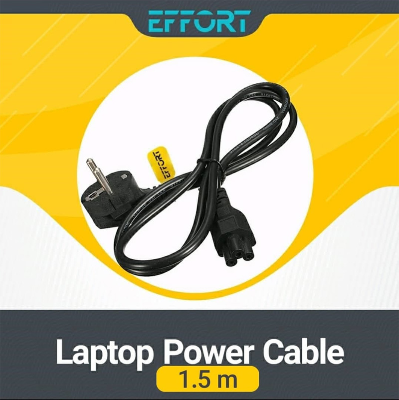 کابل برق لپ تاپ EFFORT 1.5M