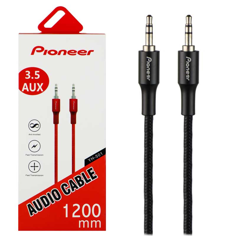 کابل صدا 1 به 1 پایونیر AUX PIONEER CR-501 120CM