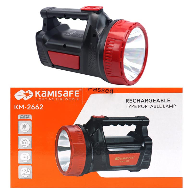 چراغ قوه شارژی Kamisafe KM-2662