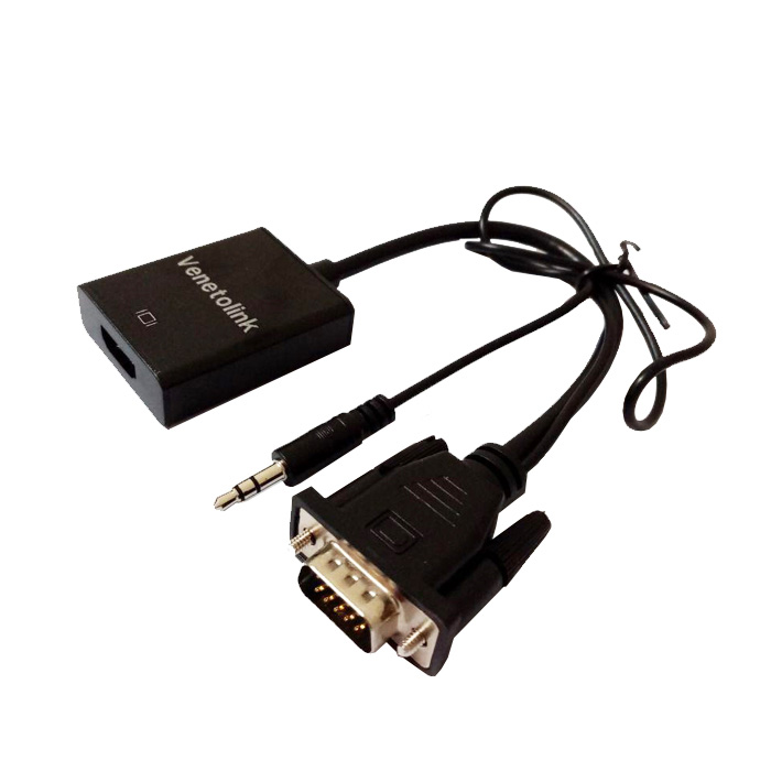 تبدل VGA به HDMI با کابل صدا