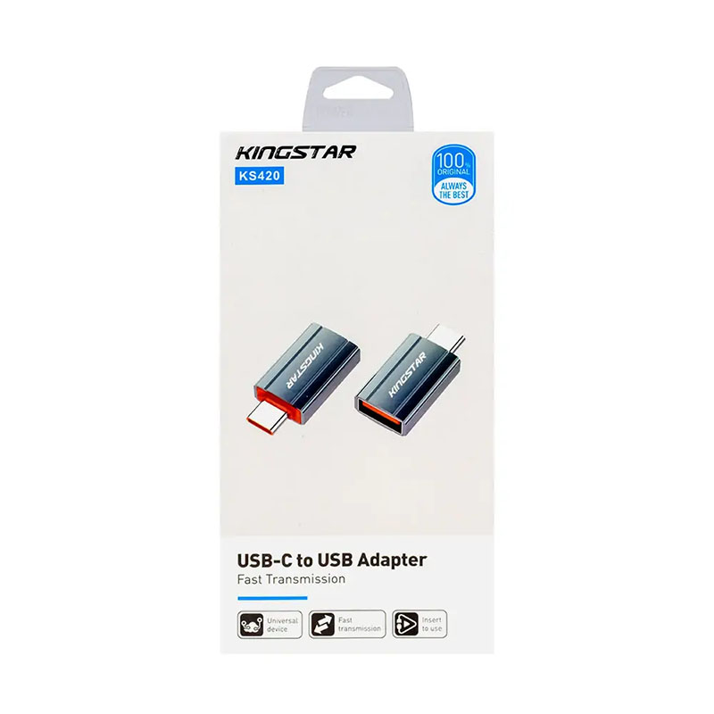 او تی جی تایپ سی کینگ استار TYPE C USB OTG KINGSTAR KS420