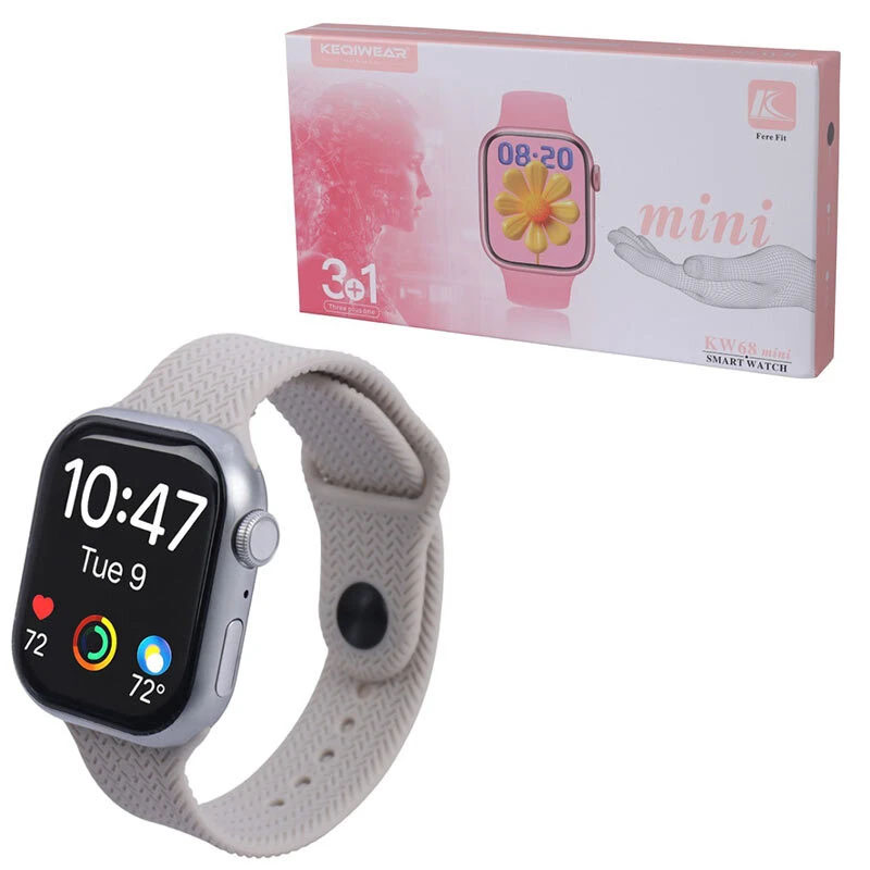 ساعت هوشمند SMART WATCH KEQIWEAR KW68 MINI - بدون گارانتی