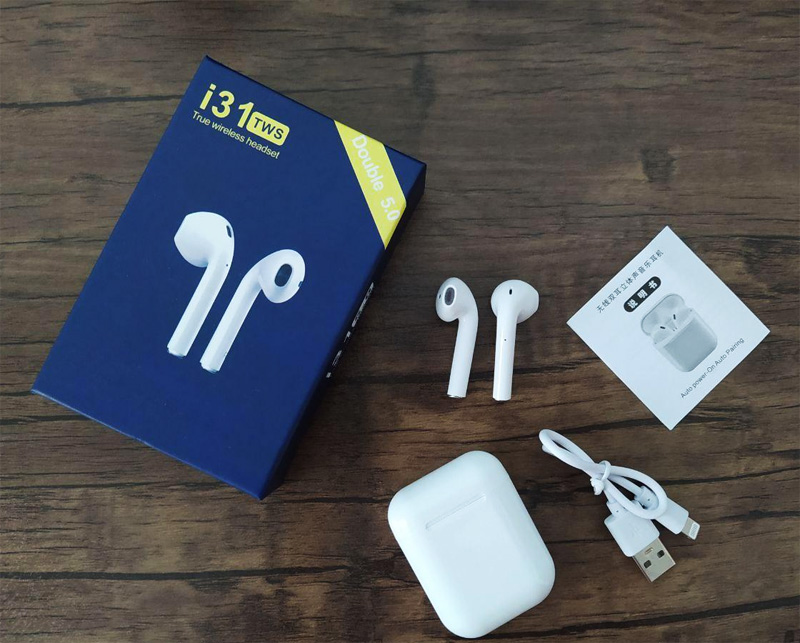 هدفون بیسیم دو گوش طرح ایرباد i31 - TWS --بدون گارانتی