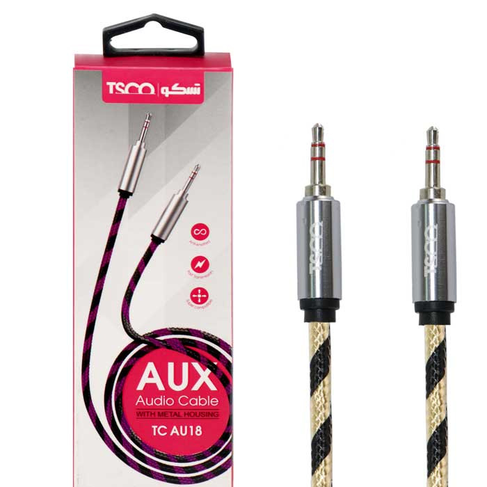 کابل صدا 1 به 1 تسکو AUX TSCO TC AU18 1M